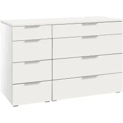 Hasena Kommode Laney Weiss MDF 135 cm 49 cm - Kommode