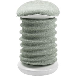 Topstar Bürohocker Alaia Grün Polyester 37.5 cm 64 cm Höhenverstellbar (manuell) - Farbe: hellgrün - Bürohocker