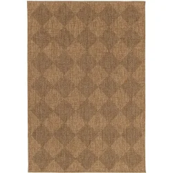 Teppich Flamur Braun Kunststoff 200 cm 290 cm - Material: Polypropylen - Teppich