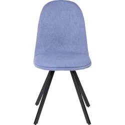 Stuhl Darina Blau Stoff 47 cm - Stuhl