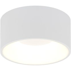 Deckenlampe Cosmo Weiss Aluminium 16 cm 8 cm - LED - Lichtfarbe: Warmweiss - Deckenlampe- LED Energiesparlampe