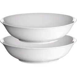 MÄSER Schüssel-Set 2-tlg. Modesta Weiss Porzellan 23 cm - Schüssel-Set 2-tlg.