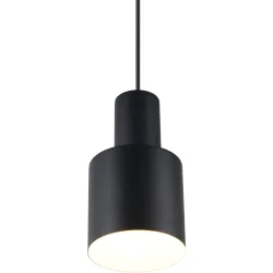 Pendellampe Bonito Schwarz Metall 12 cm 150 cm - Pendellampe