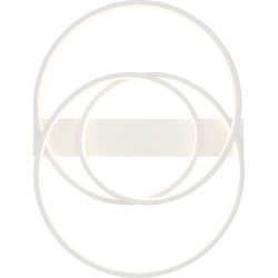 Deckenlampe Corvin Weiss Metall 65 cm 15 cm - LED - Lichtfarbe: Extra warmweiss - Helles Neutralweiss - Deckenlampe- LED Energiesparlampe