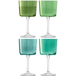 4er Set Gems Weinglas 250ml jade assort.