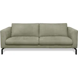 Sofa Gomero Grün Stoff 216 cm 93 cm - Farbe: blassgrün - Sofa