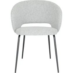 Stuhl Bivino Grau Stoff 76 cm - Stuhl
