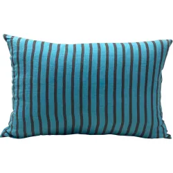 Zierkissen Boat House Cyan Viskose 40 cm 60 cm - Farbe: petrol - Material: Viscose - Zierkissen