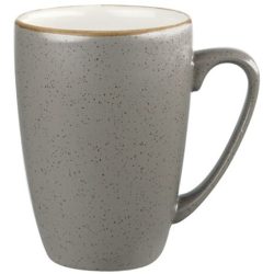 Churchill Becher Stonecast Peppercorn; 10.6x11 cm (ØxH); grau/braun; 12 Stück / Pack