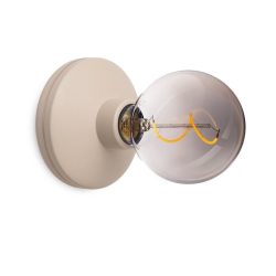 Diverse Beleuchtung Humble Beige Aluminium/Glas 16.5 cm 18 cm - Beleuchtung