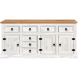 Sideboard Cruz Braun Holz 174 cm 84 cm - Farbe: Hellbraun - Sideboard
