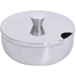 Zuckerdose Contacto Bander Silber Edelstahl - Zuckerdose