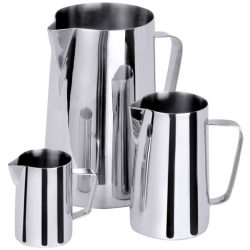 Krug Contacto Bander Silber Metall 3 l - Material: Edelstahl 18/10 - Krug