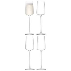 LSA International Champagnergläser-Set LSA Transparent Glas 24.5 cm 7 cm - Champagnergläser-Set