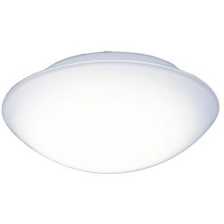 Designer-Deckenlampe Bankamp Basic E27 weiss D 26 cm - LED - Material: Eisen/Glas - Designer-Deckenlampe- LED Energiesparlampe