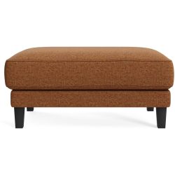 Hocker Avena Bronze/Braun Holz/Stoff 101 cm 45 cm - Material: Stoff/Holzfuss schwarz - Möbel Konfigurator: Traummöbel individuell zusammenstellen -