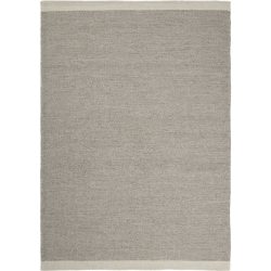Teppich Frode Grau Wolle 170 cm 240 cm - Farbe: natur - Teppich