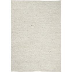 Teppich Logmar Weiss Wolle 200 cm 300 cm - Farbe: ivory - Teppich