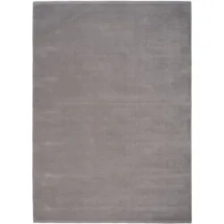 Teppich Halo Cloud Grau Wolle 200 cm 300 cm - Farbe: hellgrau - Teppich
