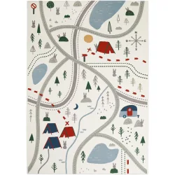 Outdoor-Teppich Konstantine Mehrfarbig 123 cm 180 cm - Farbe: multicolor - Material: Polyester/Polypropylen - Outdoor-Teppich