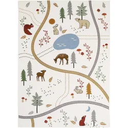 Outdoor-Teppich Aliina Mehrfarbig 123 cm 180 cm - Farbe: multicolor - Material: Polyester/Polypropylen - Outdoor-Teppich