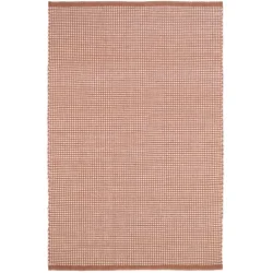 Teppich Clementine Beige Wolle 140 cm 200 cm - Farbe: nude - Teppich