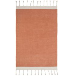 Teppich Dorentina Rosa Baumwolle 100 cm 150 cm - Teppich