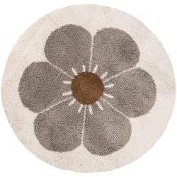 Kinderteppich Arnold Braun/Grau 120 cm 120 cm - Farbe: taupe - Material: Polypropylen - Kinderteppich