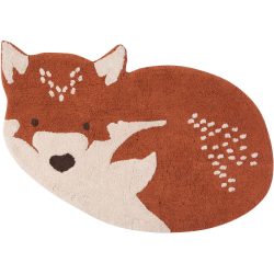 Kinderteppich Mildred Baumwolle 70 cm 110 cm - Farbe: Ingwer - Kinderteppich