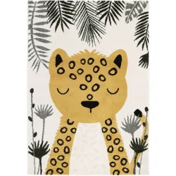 Kinderteppich Phylicia Gelb 120 cm 170 cm - Farbe: Honey - Material: Polypropylen - Kinderteppich