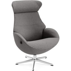 Conform Relaxsessel Daja Grau Stoff 81 cm 163 cm - Farbe: anthrazit - Möbel Konfigurator: Traummöbel individuell zusammenstellen - Relaxsessel