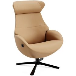 Conform Relaxsessel Daja Leder 81 cm 163 cm - Farbe: Nature - Möbel Konfigurator: Traummöbel individuell zusammenstellen - Relaxsessel