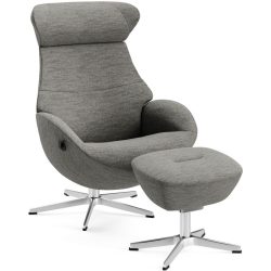 Conform Relaxsessel Daja Grau Stoff 180 cm 163 cm - Möbel Konfigurator: Traummöbel individuell zusammenstellen - Relaxsessel