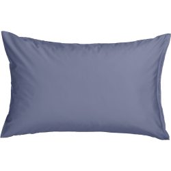 Kissenbezug Kos Blau Satin 65 cm 65 cm - Farbe: marine - Kissenbezug