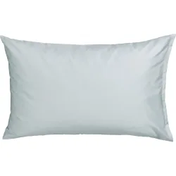 Kissenbezug Kos Blau Satin 65 cm 65 cm - Farbe: azur - Kissenbezug