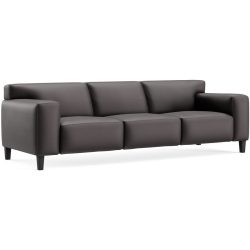 Sofa Vada Braun Leder 260 cm 94 cm - Farbe: Espresso - Möbel Konfigurator: Traummöbel individuell zusammenstellen - Sofa