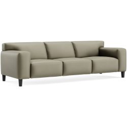 Sofa Vada Grün Leder 260 cm 94 cm - Möbel Konfigurator: Traummöbel individuell zusammenstellen - Sofa