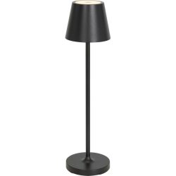 Tischlampe Aline Schwarz Aluminium/Kunststoff 7 cm 27 cm - LED - Lichtfarbe: Extra warmweiss - Material: Aluminium, Kunststoff - Tischlampe- LED