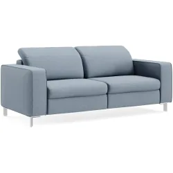 Sofa Move Blau Stoff 208 cm 100 cm - Möbel Konfigurator: Traummöbel individuell zusammenstellen - Sofa