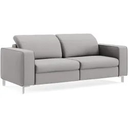 Sofa Move Grau Stoff 208 cm 100 cm - Möbel Konfigurator: Traummöbel individuell zusammenstellen - Sofa