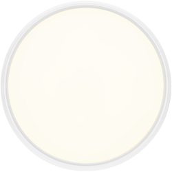 Deckenlampe Nina Weiss Eisen 50 cm 8.5 cm - LED - Lichtfarbe: Extra warmweiss - Deckenlampe- LED Energiesparlampe