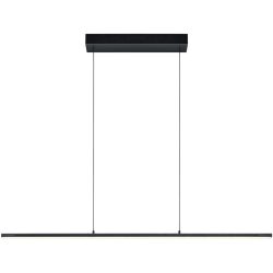 Pendellampe Queens 2.0 Schwarz Eisen 121 cm 150 cm Höhenverstellbar (manuell) - LED - Lichtfarbe: Extra warmweiss - Kaltes Tagesweiss - Pendellampe-
