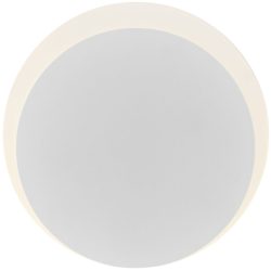 Wandlampe Sun Weiss Eisen - LED - Lichtfarbe: Extra warmweiss - Wandlampe- LED Energiesparlampe