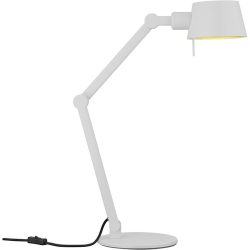 Tischlampe Medo Weiss Eisen 22 cm 39 cm - Tischlampe