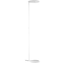 Stehlampe Sole Weiss Eisen 180 cm - LED - Lichtfarbe: Extra warmweiss - Kaltes Tagesweiss - Stehlampe- LED Energiesparlampe