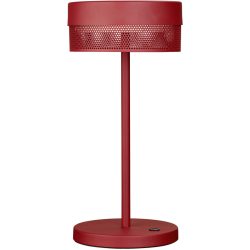 Tischlampe Mesh Rot Eisen 30 cm - LED - Lichtfarbe: Extra warmweiss - Tischlampe- LED Energiesparlampe