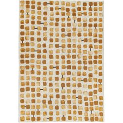 Teppich Cobblestone Mehrfarbig Polyester 80 cm 150 cm - Farbe: multicolor - Teppich
