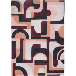 Teppich Module Mehrfarbig Polyester 80 cm 150 cm - Farbe: multicolor - Teppich