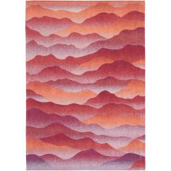 Teppich Himalaya Rosa/Rot/Orange Polyester 200 cm 280 cm - Farbe: multicolor - Teppich