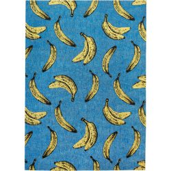 Teppich California Blue Blau Polyester 140 cm 200 cm - Teppich